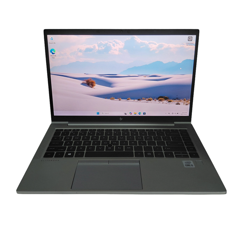 HP EliteBook 840 G7 Laptop | 14-inch FHD Screen | Intel Core i5-(10210U) 10th Gen Up to 4.2 GHz Processor| 8 GB DDR4 RAM | 256 GB SSD | Windows 11 Pro| Webcam | Backlit Keyboard | (Grade A-) Refurbished