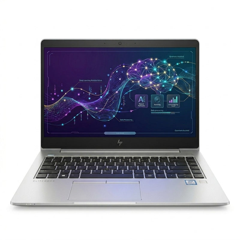 HP EliteBook 840 G6 Laptop | 14-inch FHD Screen | Intel Core i5-(8365U) 8th Gen Up to 4.1 GHz Processor| 8 GB DDR4 RAM | 256 GB SSD | Windows 11 Pro| Webcam | Backlit Keyboard | (Grade A-) Refurbished